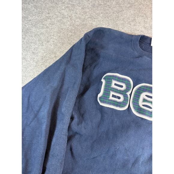 VTG 90s Champion Reverse Weave Sweater Mens XL Blue BON USA University Crew Neck - Picture 2 of 4